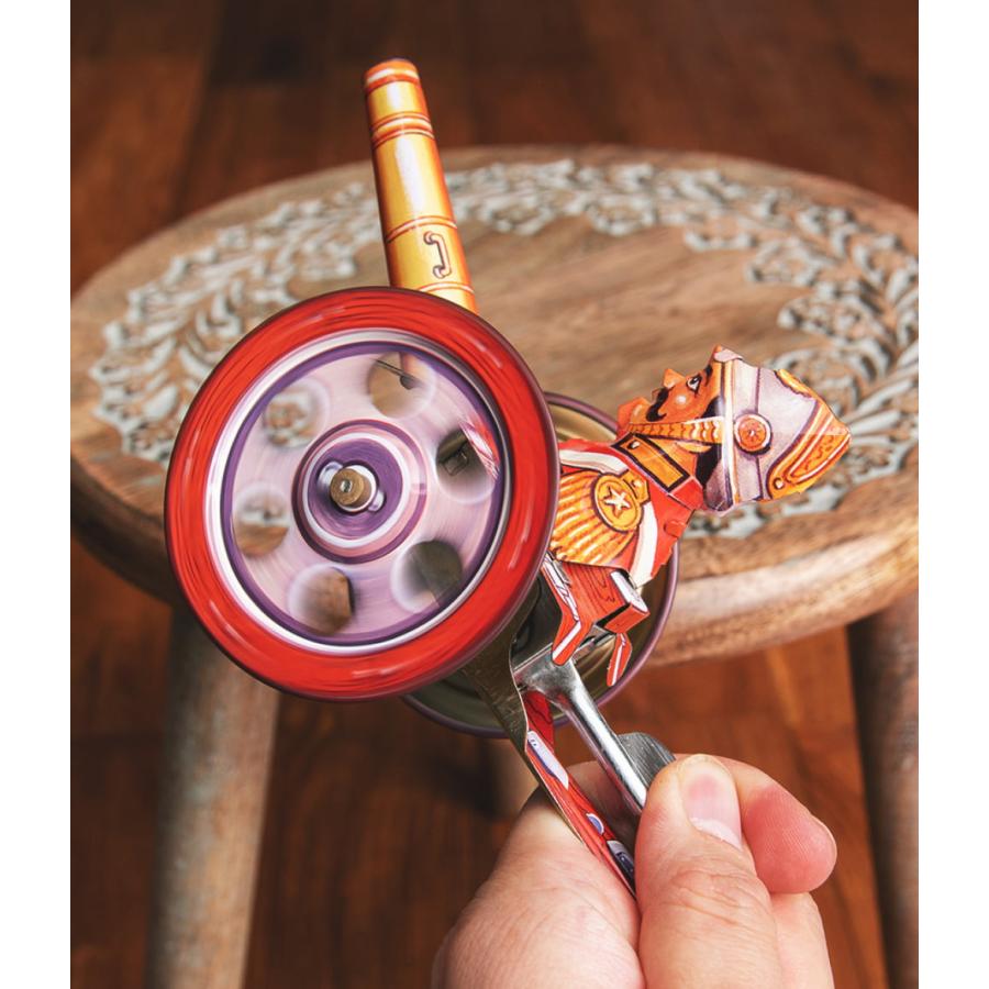 カノン砲 前装滑腔式野戦砲 ブリキ ブリキ玩具 The Cannon 全速前進