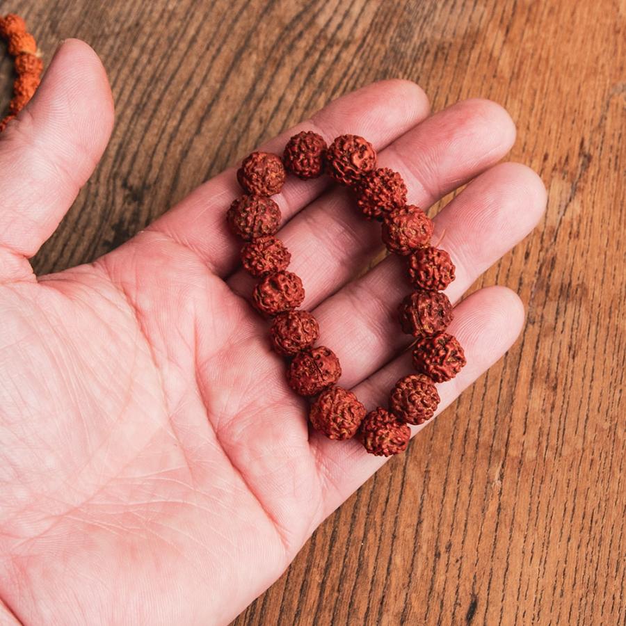 数珠 菩提樹 マーラー ブレスレット ルドラクシャのブレスレット