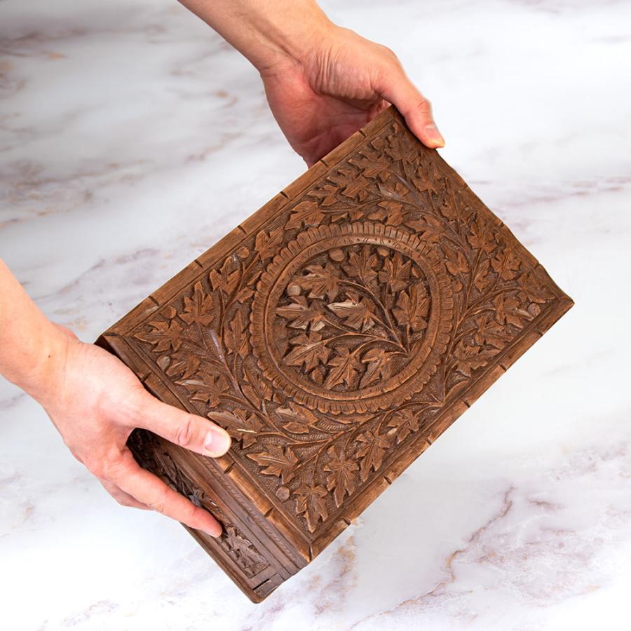 送料無料 宝石箱 インテリア インド アジアン (1点もの)カシミールの