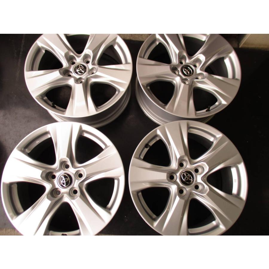 RAV4 トヨタ 新型 ハリアー 17インチ 純正アルミホイール 4本 新車外し