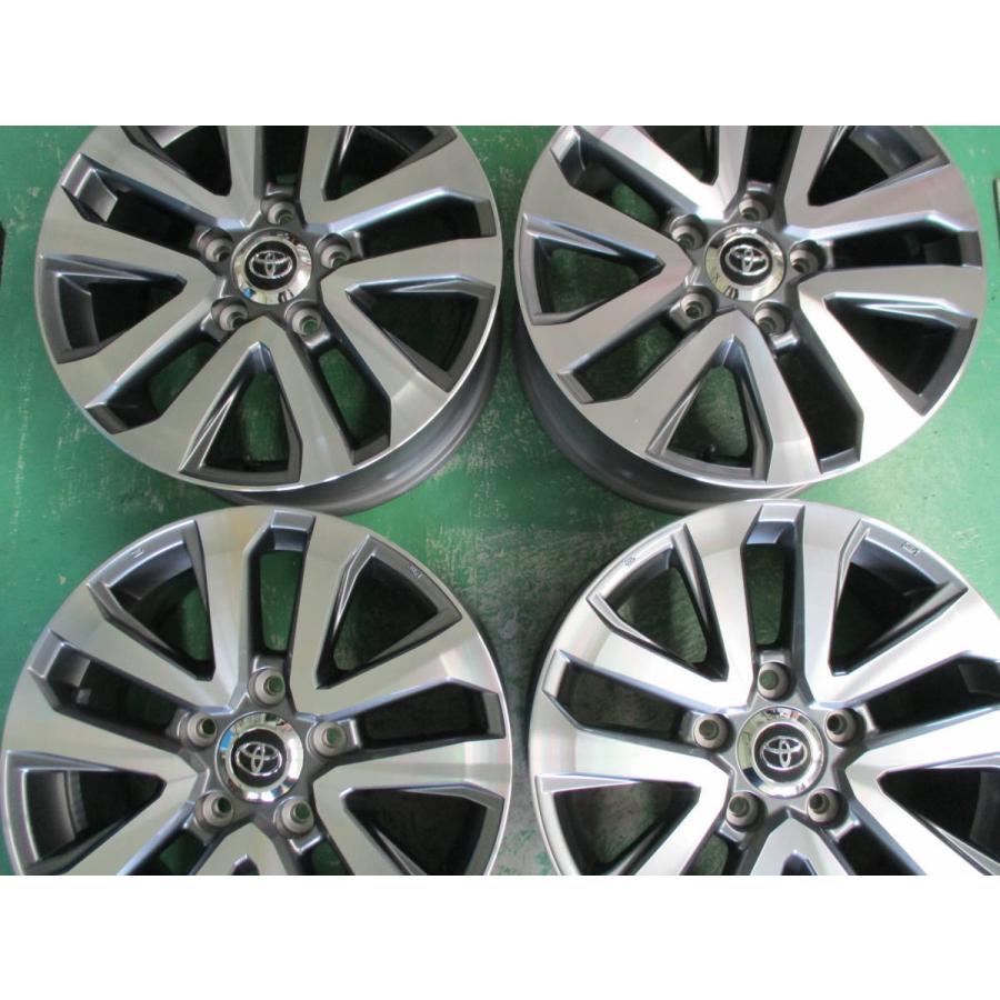 ランドクルーザー トヨタ 200 ZX後期型 純正アルミホイール 4本 新車