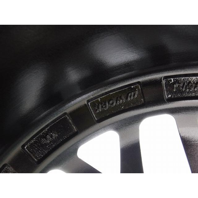 17インチ WORK ワーク エクストラップ M1HC ハイエース 鉄バルブ付属