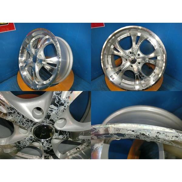 送料無料 中古 18 インチ アルミ ホイール 7.5J +50 5H114.3 4本 RAV4