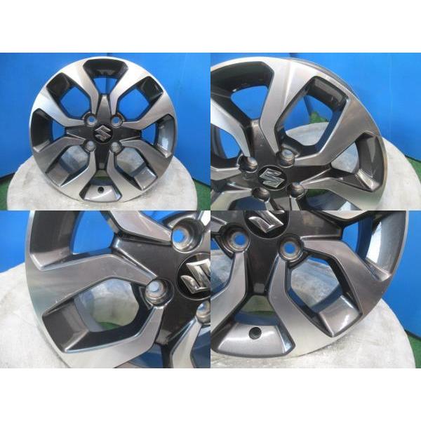 4本 中古 スズキ ソリオ バンディット 純正 アルミホイール 15インチ