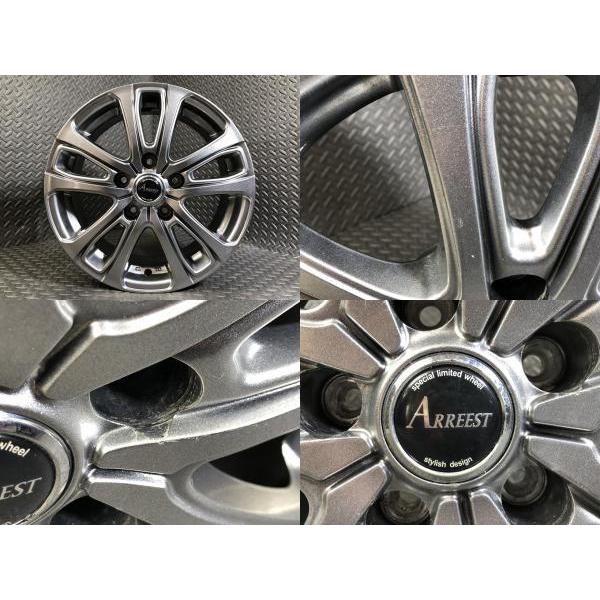 中古ホイール4本セット】社外 Weds ARREEST 6J-15 +43 114.3 5H ノア