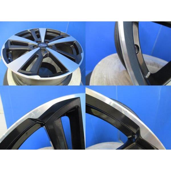 4本 スバル インプレッサスポーツ 純正アルミホイール 18インチ 5穴