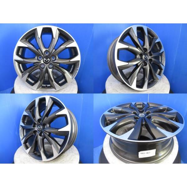 4本 マツダ KE系 CX-5純正 19インチ7J +50 5H 5穴 PCD 114.3 アルミ