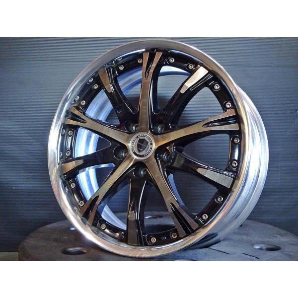 4本 18インチ WORK SCHWERT SC4 7.5J +47 5H114.3 ブロンズ クリア