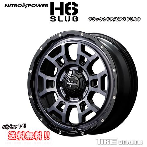 NITRO POWER（ナイトロパワー） H6SLUG 16インチ 6.5J P.C.D:139.7 6穴