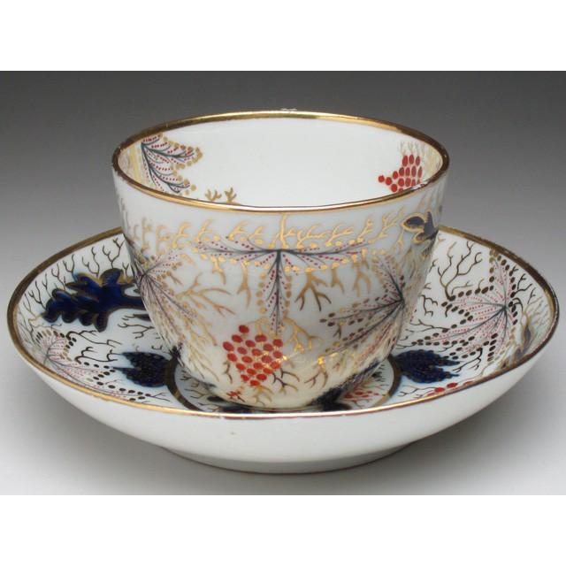 コールポート 伊万里文 カップ＆ソーサー アンティーク 19世紀初め