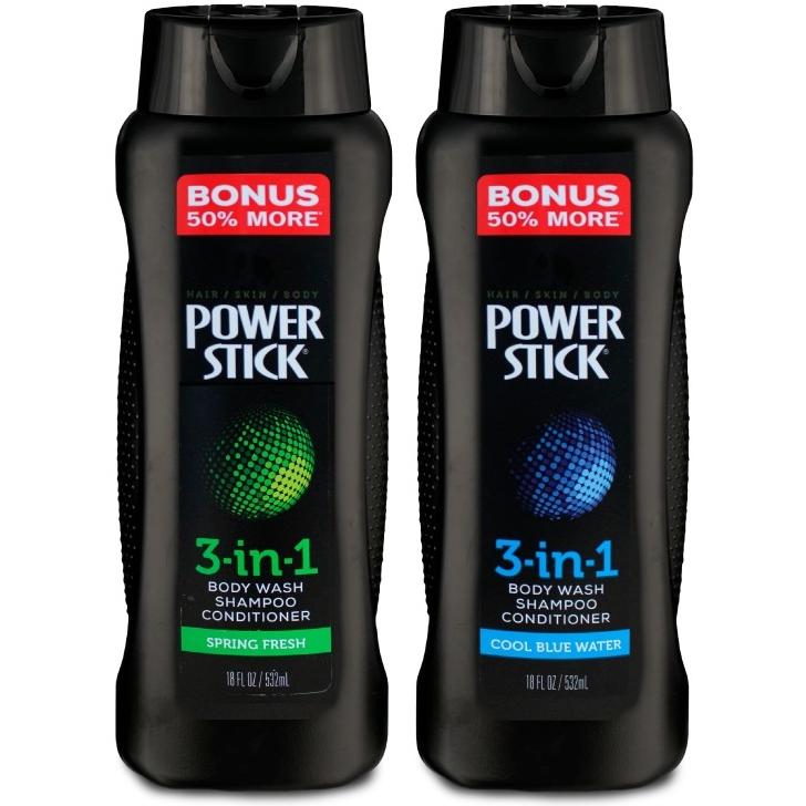 パワースティック ボディウォッシュ 3in1 ヘア シャンプー