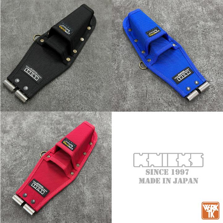 KNICKS ニックス ペンチ・ニッパー2PホルダーDX(TITプレート補強入) 腰