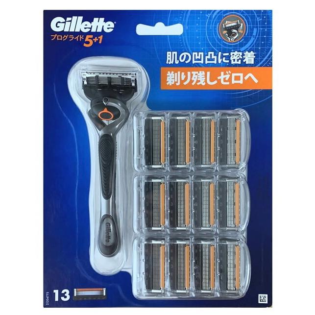 P&G ジレット プログライド5+1 マニュアル フレックスボール 髭剃り5枚
