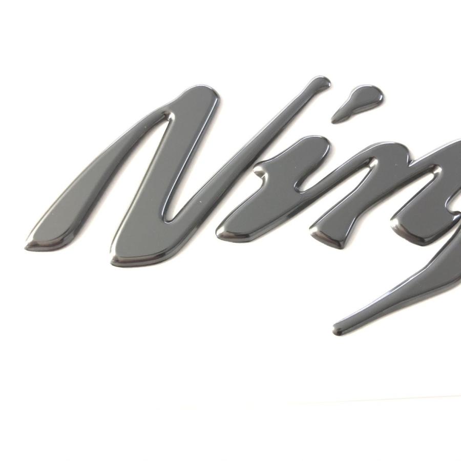 カワサキ（Kawasaki） 〇 Ninja エンブレム 立体 大 2枚セット