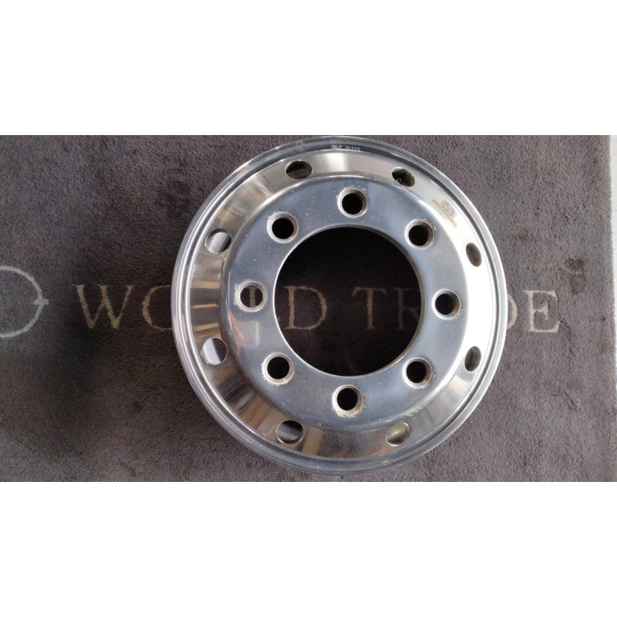 トラック アルコア アルミホイール 19.5×6.75 JIS規格 8穴 1本 中古