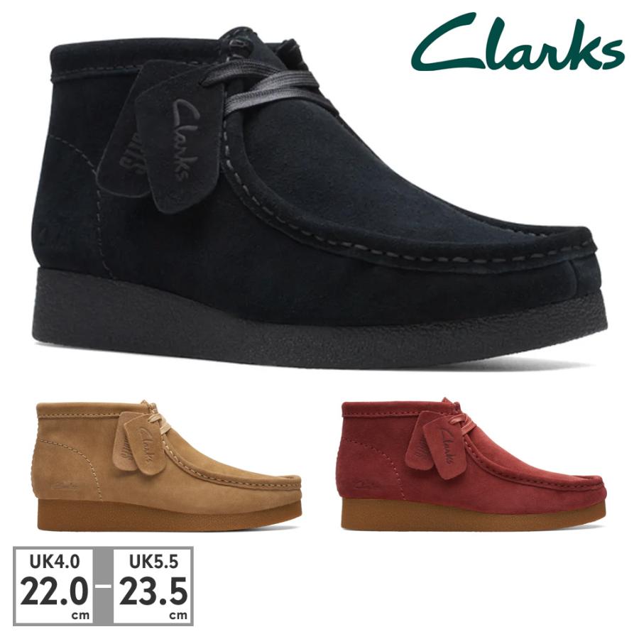 Clarks（クラークス） モカシン レディース ワラビー エヴォ ブーツ