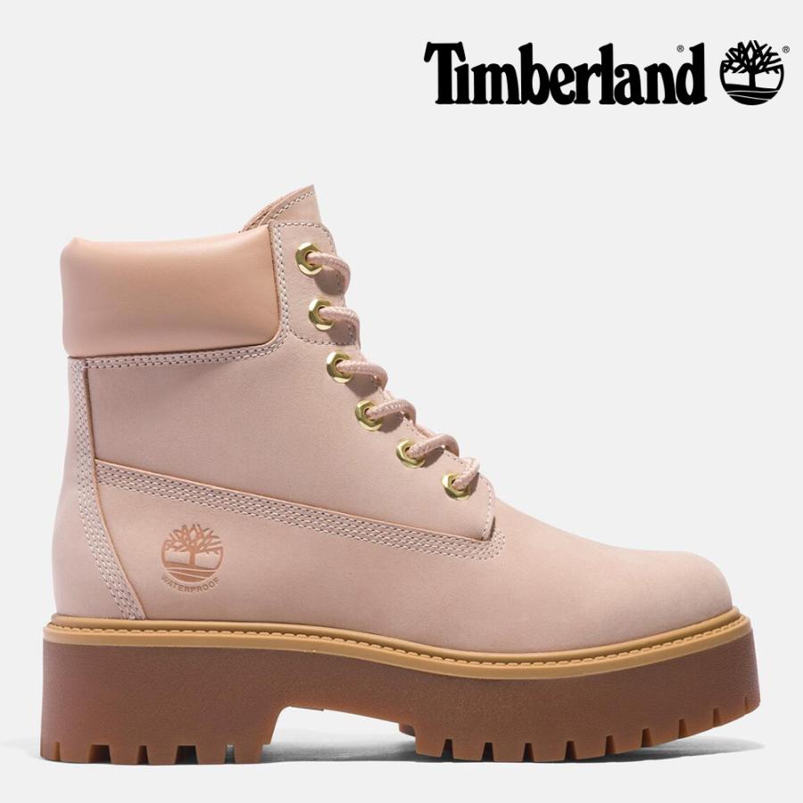 Timberland 6インチブーツ RUGBY TANピンクベージュ Timberland 6