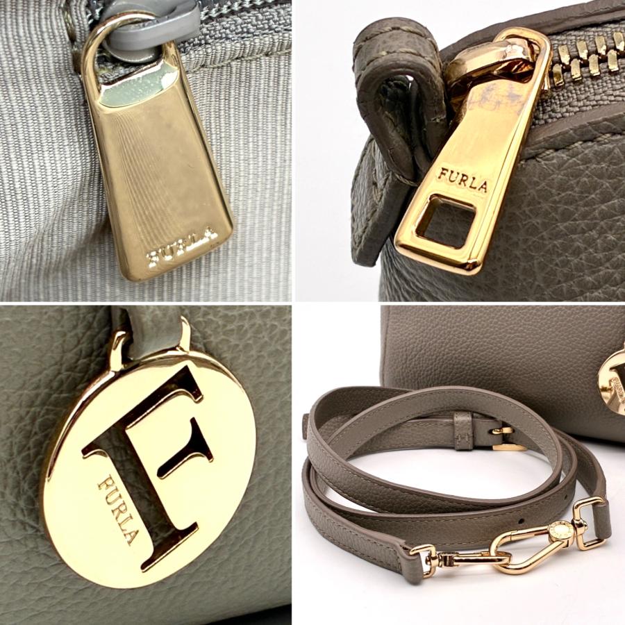 FURLA フルラ テッサ ミニ 2way ショルダーバッグ ハンドバッグ レザー