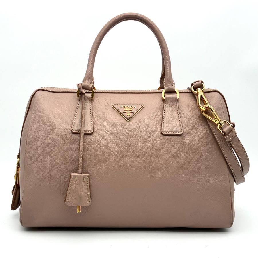 PRADA プラダ ガレリア サフィアーノ 2way ハンドバッグ ショルダー