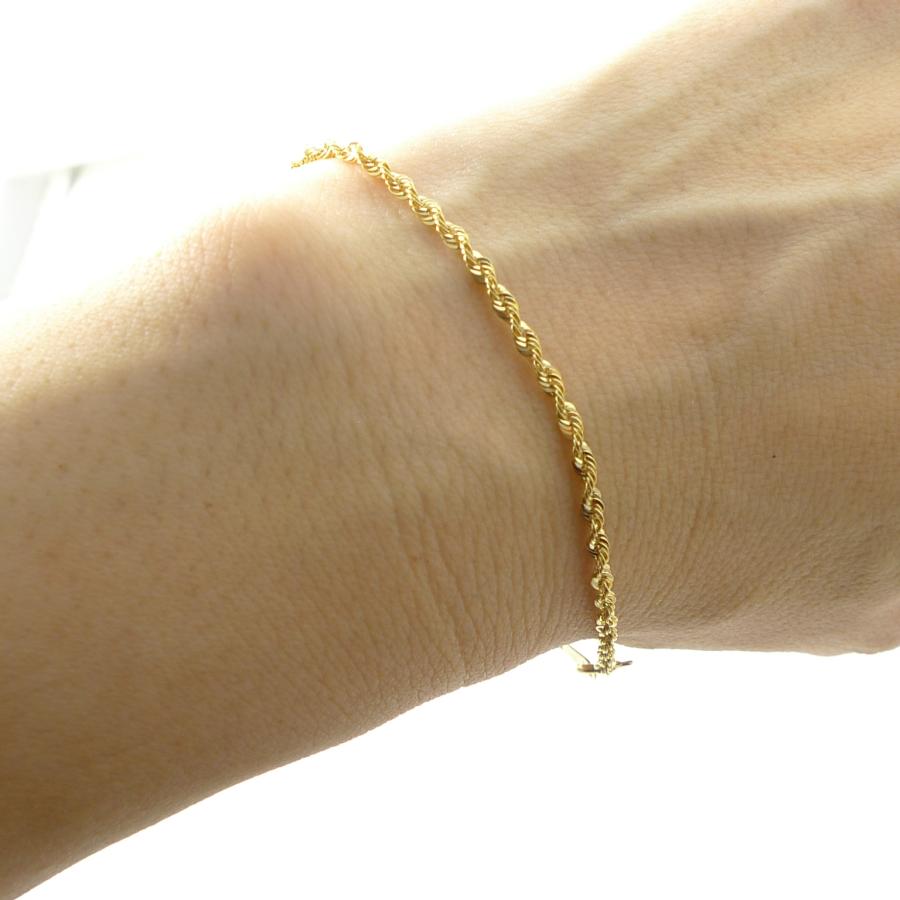 TRIDEA JEWELRY（トライディアジュエリー） 18金 ロープ チェーン