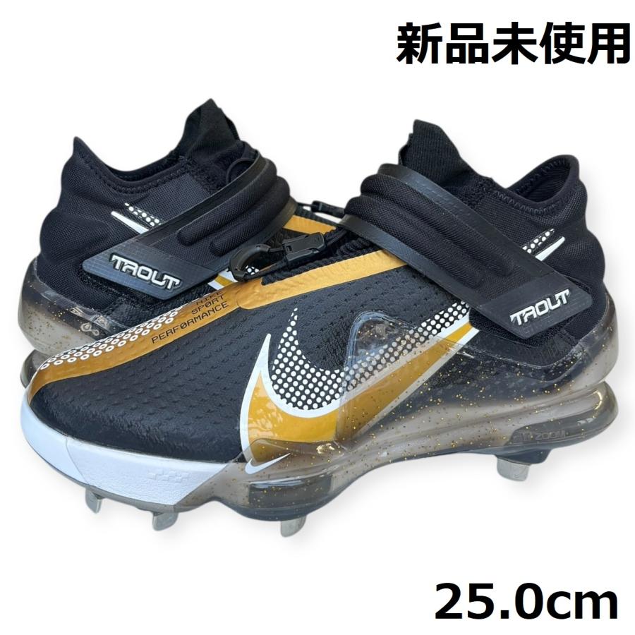 NIKE（ナイキ） スパイク 野球 ハイカット 金具 黒 軽量 ブラック