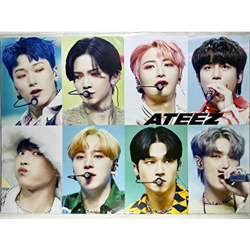 ATEEZ エイティーズ グッズ ／ A3 ポスター 12枚 + ステッカー 1枚