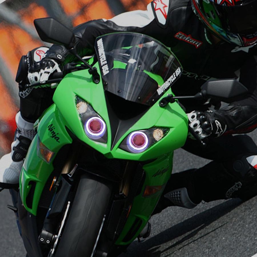 Kawasaki ZX-6R 09-12年 カスタムヘッドライトキット : 輸入パーツ専門