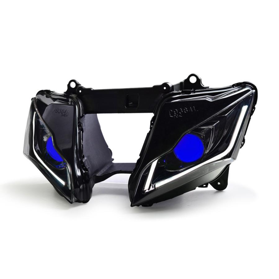 Kawasaki ZX-10R 11-15年 カスタムヘッドライトキット V2 FullLED