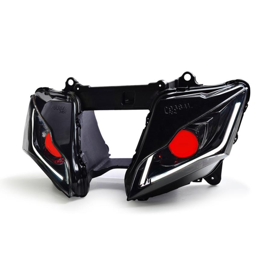 Kawasaki ZX-10R 11-15年 カスタムヘッドライトキット V2 FullLED