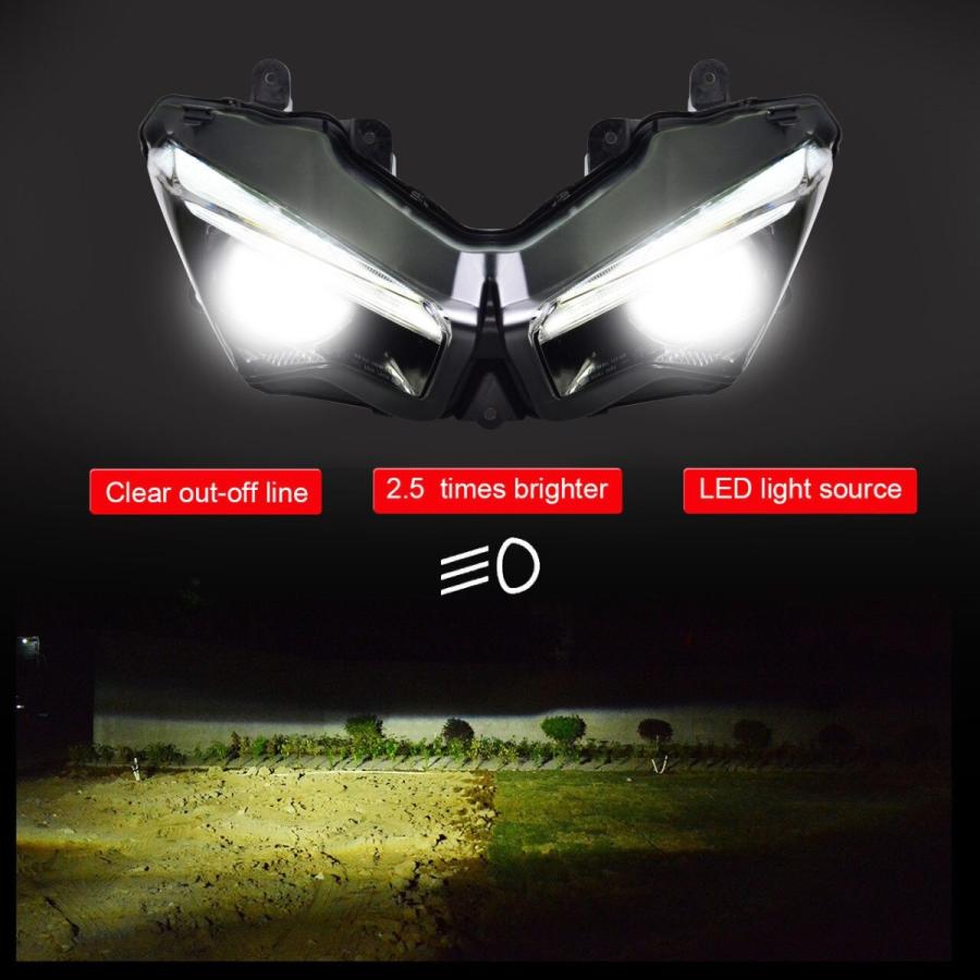 Kawasaki Ninja ZX-25R 20年以降 カスタムヘッドライト Full LED