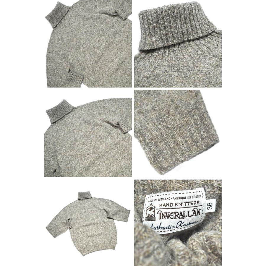 INVERALLAN（インバーアラン）/SHETLAND TURTLENECK SWEATER