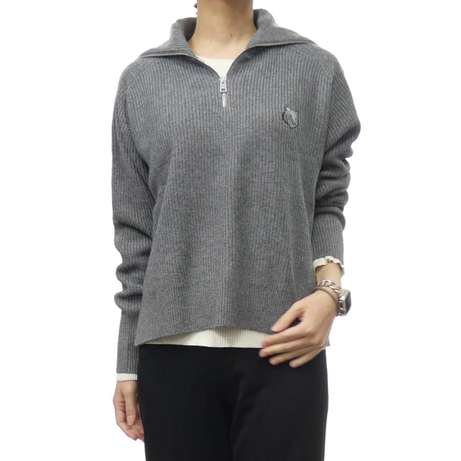 MAISON KITSUNE（メゾン キツネ） ハーフジップセーター ニット