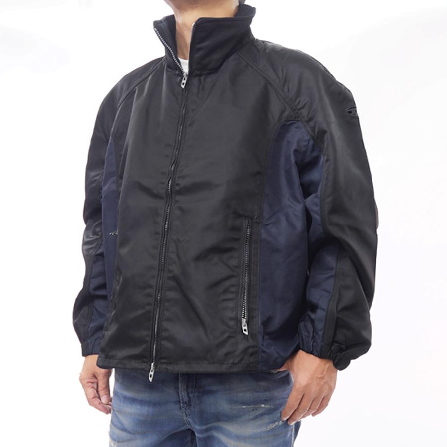 DIESEL（ディーゼル） メンズブルゾン A18608 0PLBM / J-KAYE ブラック