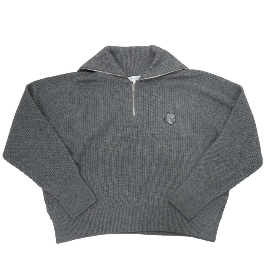 MAISON KITSUNE（メゾン キツネ） ハーフジップセーター ニット