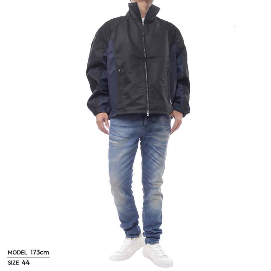 DIESEL（ディーゼル） メンズブルゾン A18608 0PLBM / J-KAYE ブラック