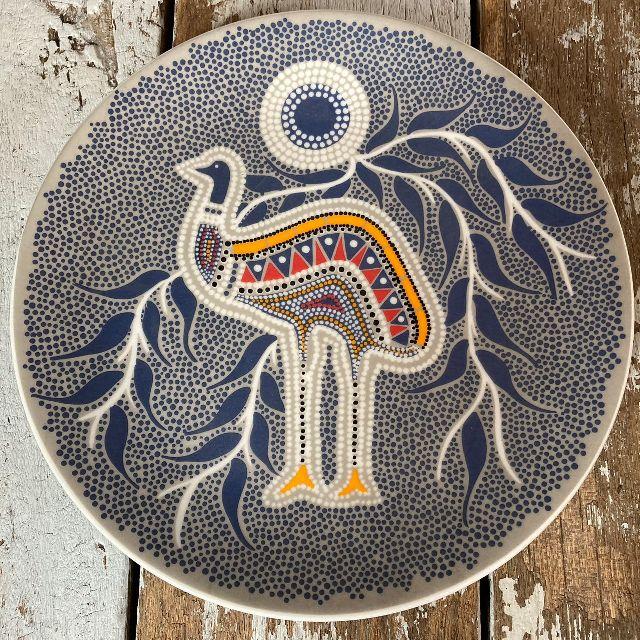 VINTAGE ≫豪 オーストラリア 先住民 芸術家 Pam Hall パム ホール 作