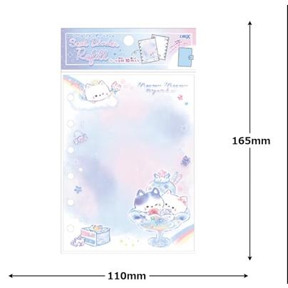 リフィル ミャウミャウニャンコ シール帳 クラックス シールバインダー