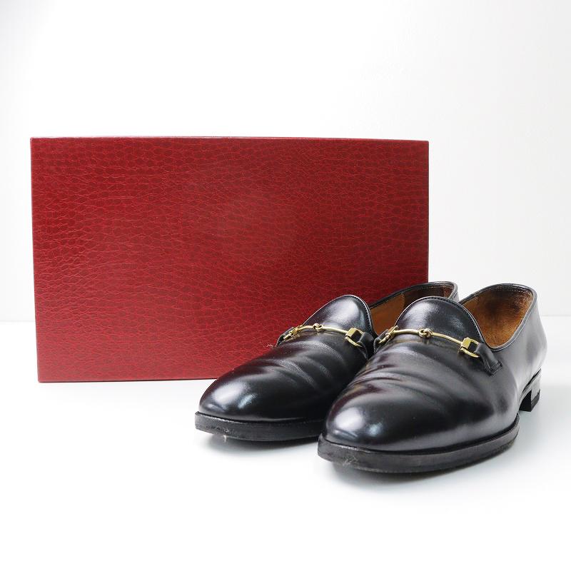 レユッカス Le Yucca's レザー ビットローファー 38/ブラック