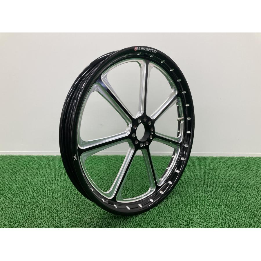 ローランドサンズデザイン製ハーレー フロントホイール 社外 中古