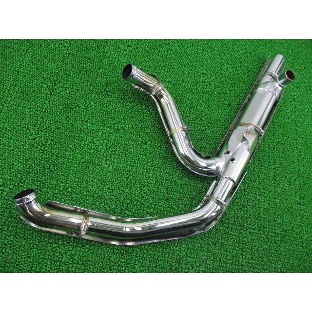 エキパイマフラー 65634-09/66855-10A ハーレー 純正 中古 バイク 部品