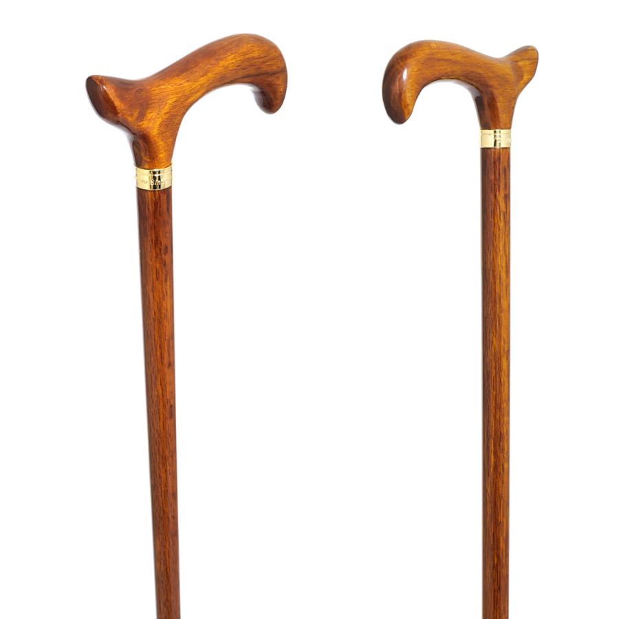 No.110 オークワイドハンドルステッキ（木製杖・最長91cm／日本製