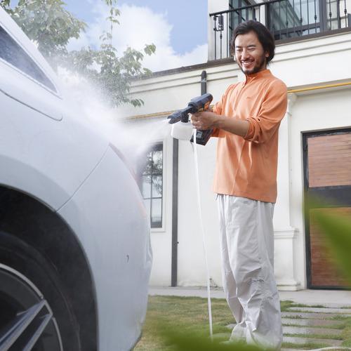 ケルヒャージャパン OC 5 家庭用モバイル高圧洗浄機 黒・黄 : ツクモ