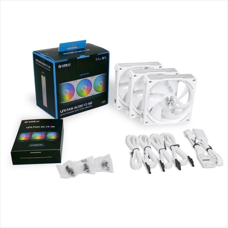 UNI FAN AL120 V2 WT 3Pack AL120-3W : ツクモ パソコン Yahoo!店