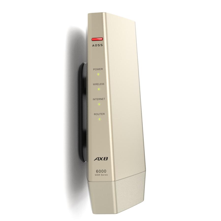 AirStation WSR-6000AX8P-CG(シャンパンゴールド) [無線LAN親機 / Wi