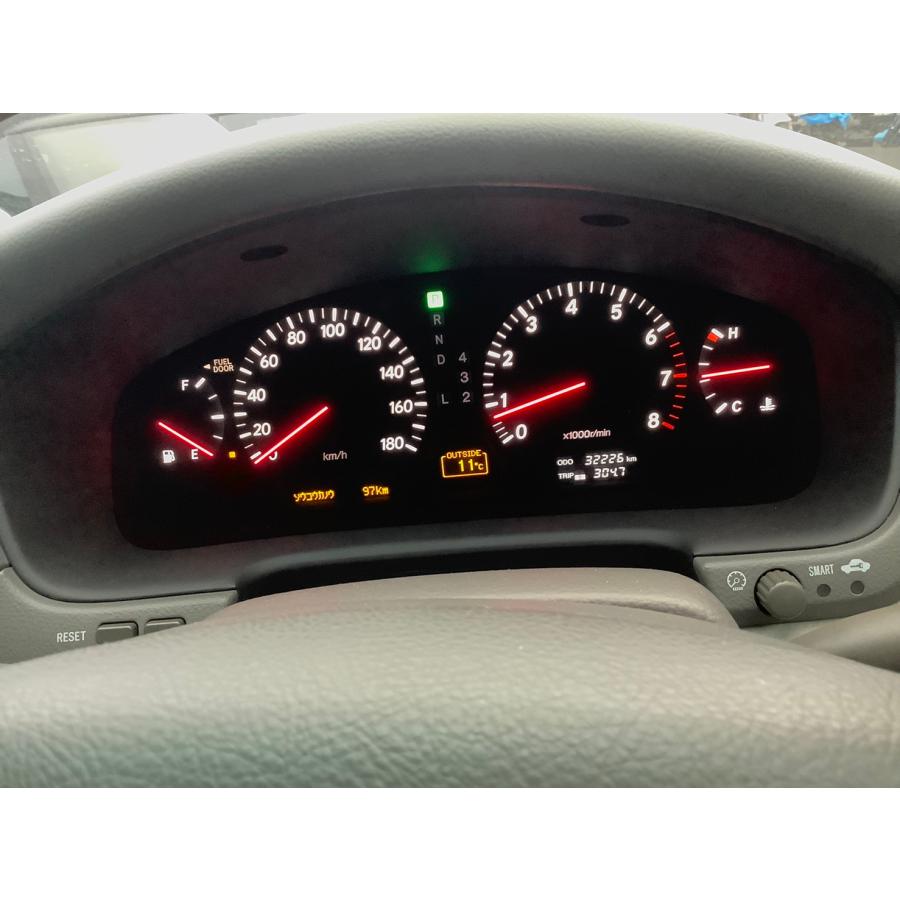 H13年 30系セルシオ(UCF31)スピードメーター 32,226km 中古品 即決