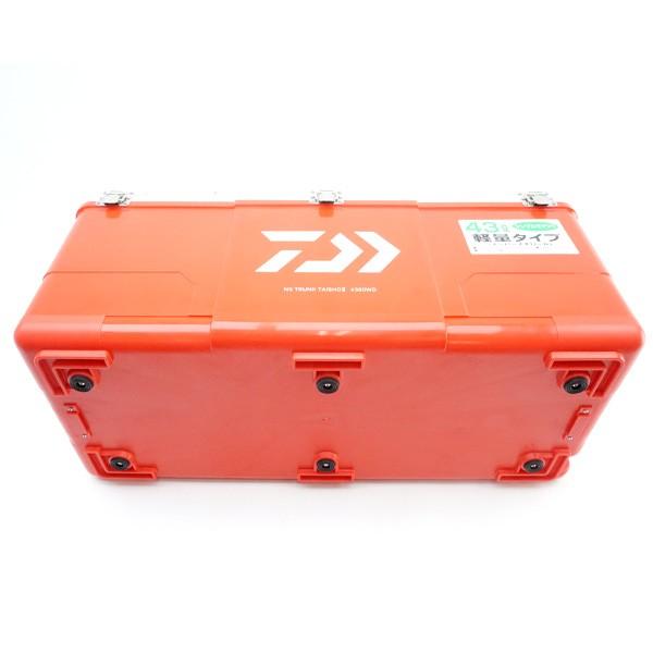ダイワ クーラーボックス NS トランク大将II 4300WD レッド/F547L 未