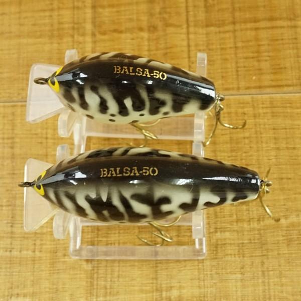 バルサ50クランクベイトオリジナルグレーコーチ 則サイン入 バルサ50