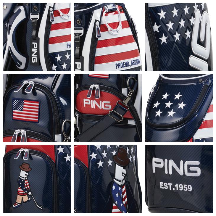 PING（ピン） 2022 CB-C2201 Mr.PING キャディバッグ : つるやゴルフ