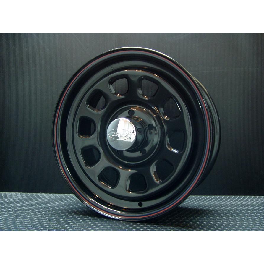 TSW DAYTONA ブラック 16X7J+35 5穴114.3 ホイール4本セット（100系