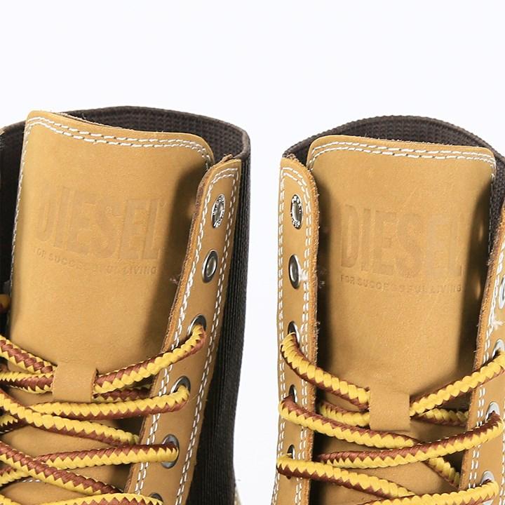 DIESEL（ディーゼル） レザーワーキングブーツ 靴 メンズ 牛革 本革